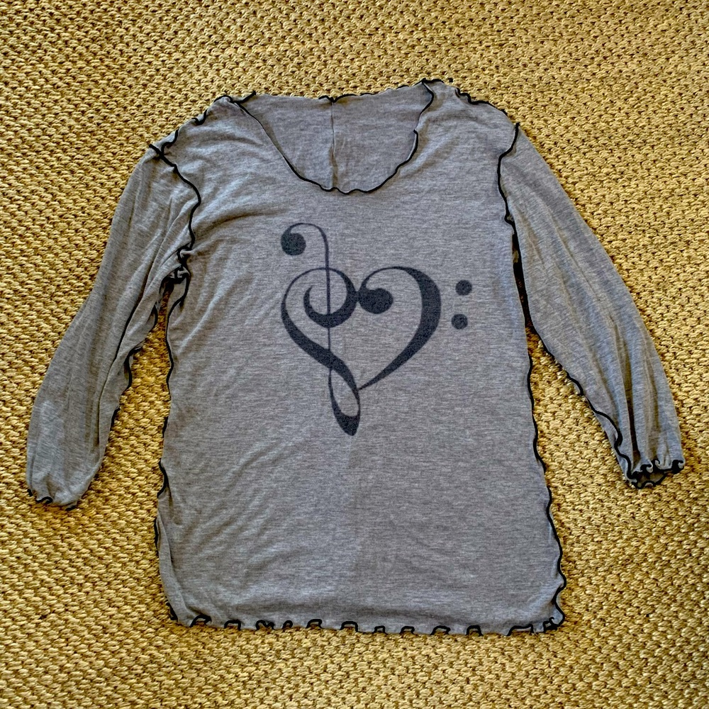 Music sign shirt